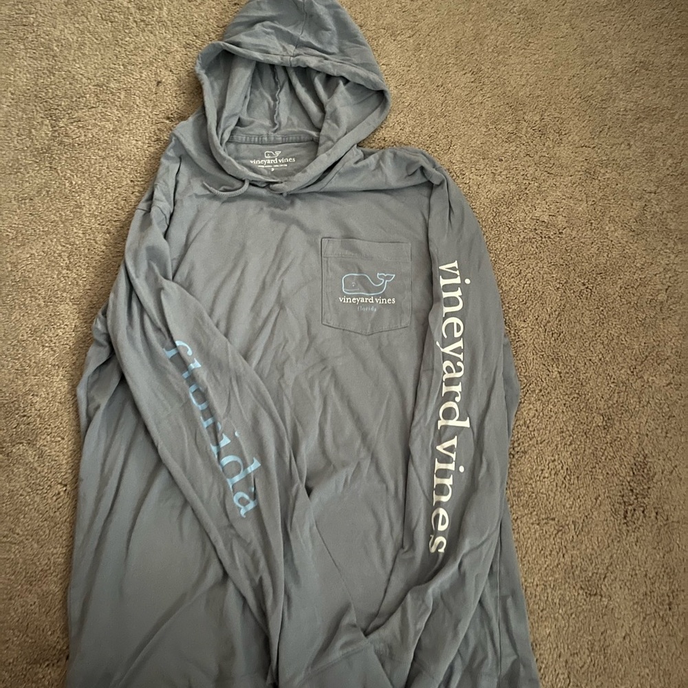 Pre-owned Vineyard Vines Mens long sleeve tshirt hoodie.